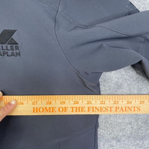 The North Face NF0A3LGV Men's Gray Tech Stretch Soft Shell Jacket M - Picture 4 of 9